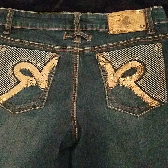 Roca Wear size 7 straight leg jeans - Picture 6 of 8